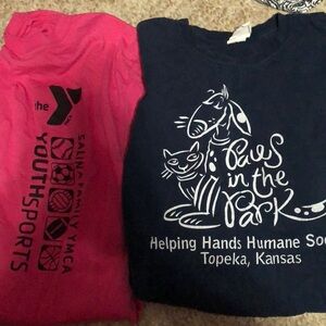 Two T-shirts